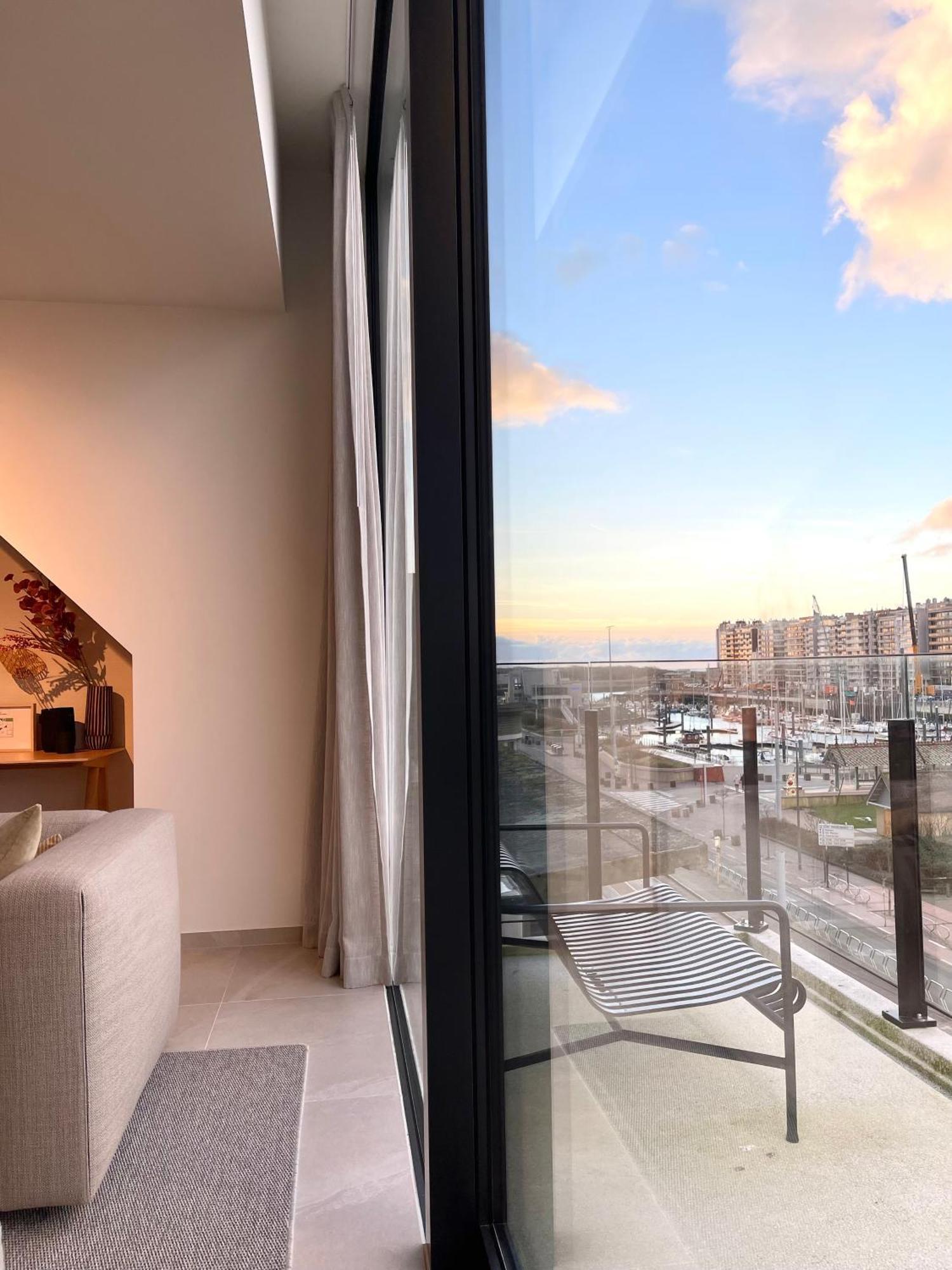 شقة Molo Roof - Stylish Penthouse With Marina View Blankenberge Within Walking Distance From The Sea - 15 Km From Bruges المظهر الخارجي الصورة